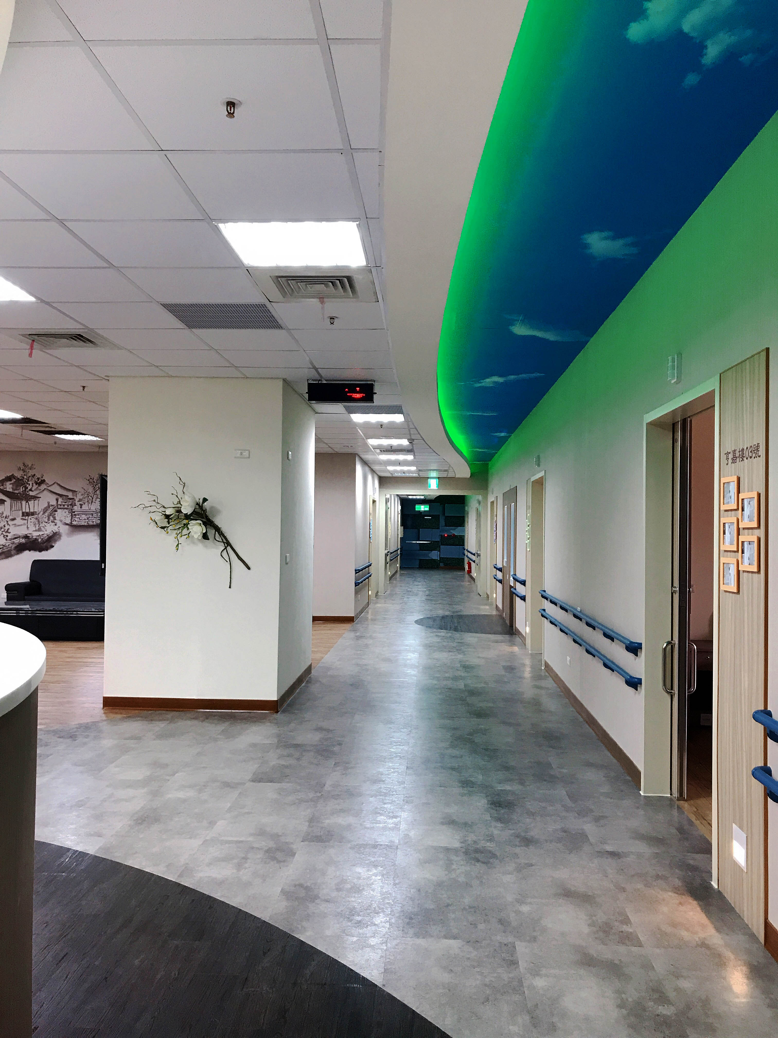 宗霖建築設計工程 宗霖建築設計 宗霖設計 宗霖 TL Design Build Corporation 高雄市燕巢靜和醫療社團法人燕巢靜和醫院 廊道